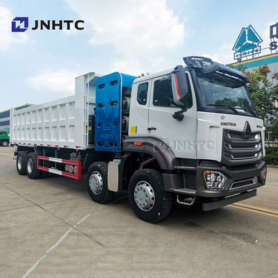 HOWO Nx GNL Dump camions miniers lourds 8X4 12 roues 25 tonnes