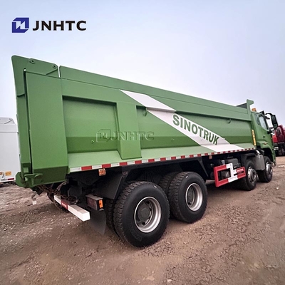 Howo NX 380HP 400HP 8x4 20 camions de décharge à canne cubique