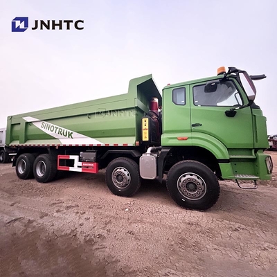 Howo NX 380HP 400HP 8x4 20 camions de décharge à canne cubique