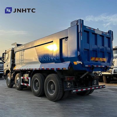 Camions benne Shacman X5000 8X4 520HP 12 roues d'usine chinoise, conduite à gauche