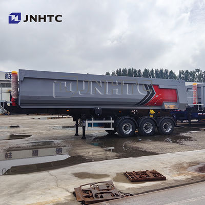 Hot Sale 3 Axles U-shaped Bucket Dump Semi -Trailer with air Suspension 30 Tons Tipper Semi Trailer for Africa