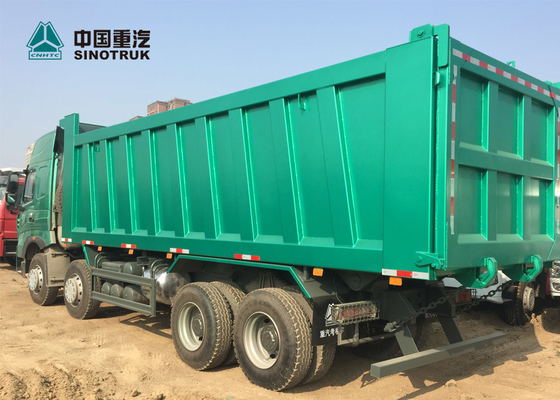 Haut camion à benne basculante de la cabine HOWO A7 du toit 420HP de l'euro 4 avec la double soute pour philippine