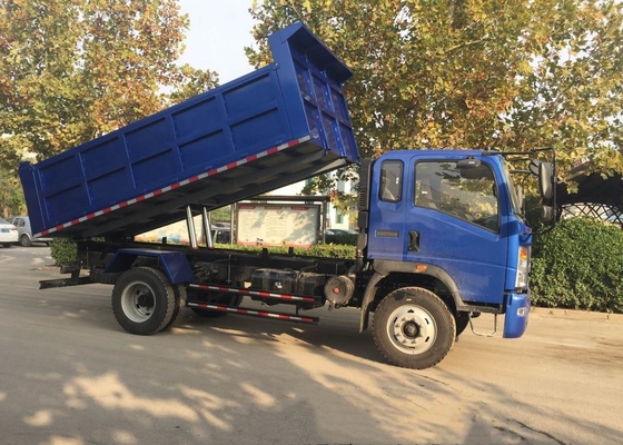 Verseur résistant du camion à benne basculante de construction 4×2 pour transporter la matière non fixée