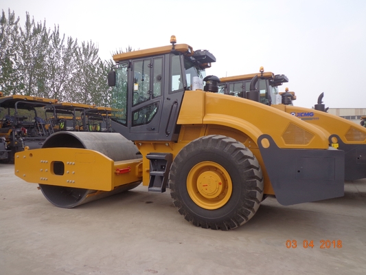 machines d'entretien des routes de compacteur de rouleau du tambour 14T avec l'axe XS143J 14T de XCMG