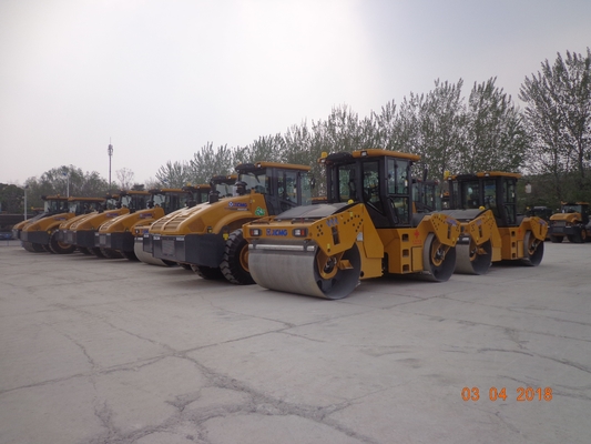machines d'entretien des routes de compacteur de rouleau du tambour 14T avec l'axe XS143J 14T de XCMG