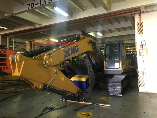 La construction de routes jaune d'excavatrice de chenille de couleur usine la basse consommation de carburant