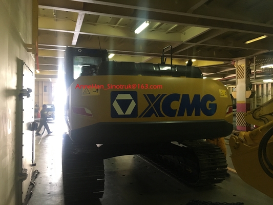 La construction de routes jaune d'excavatrice de chenille de couleur usine la basse consommation de carburant