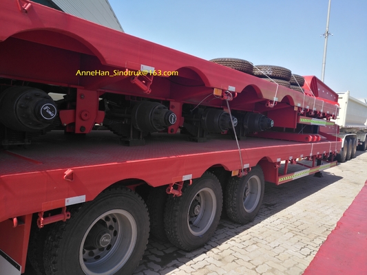 De 3 axes de conteneur remorque à double fonction semi, d'utilité remorques résistantes de remorques semi semi