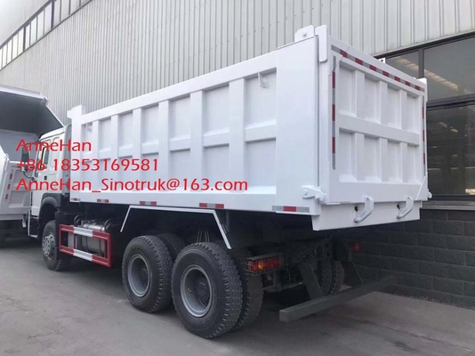 Camion à benne basculante résistant blanc de Sinotruk Howo7 de couleur, rouleur 10 20 tonnes de 6x4 de camion-