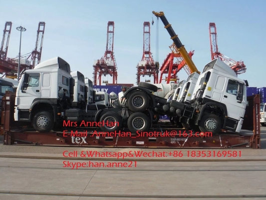 le camion 6x4 10 de tracteur de 420hp Sinotruk Howo7 roule la cabine HW76 pour le remorquage 50T