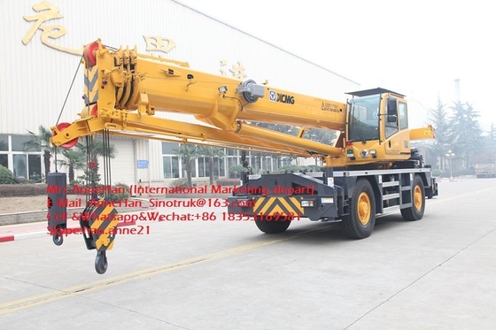 Grue montée par camion mobile gros porteur QY50KA hydraulique chinois de Rc de 50 tonnes