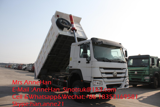Le camion à benne basculante avant d'ascenseur Sinotruk résistant Howo7 40T 18M3 6x4 10 roule