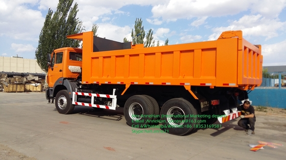 Capacité de charge superbe 380hp Euro2 du camion à benne basculante de devoir de Beiben Congo 6x4 20M3 40T