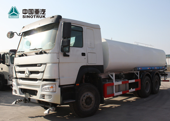 Camion-citerne aspirateur passé par OIN d'arroseuse de l'eau de Howo Euro2 371hp 25000L