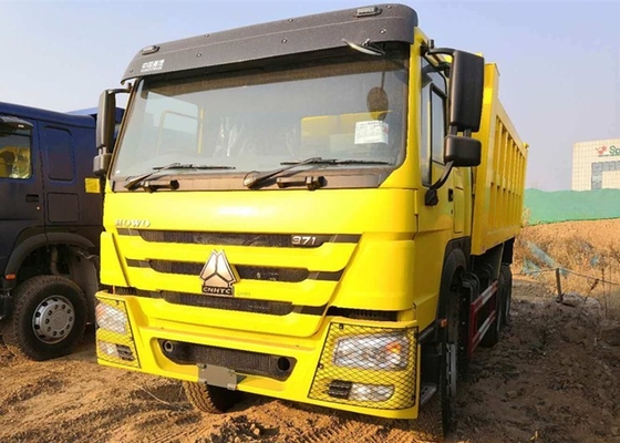 de 371HP 6 x 4 camion à la benne basculante 20CBM résistant double - frein de pression atmosphérique de circuit