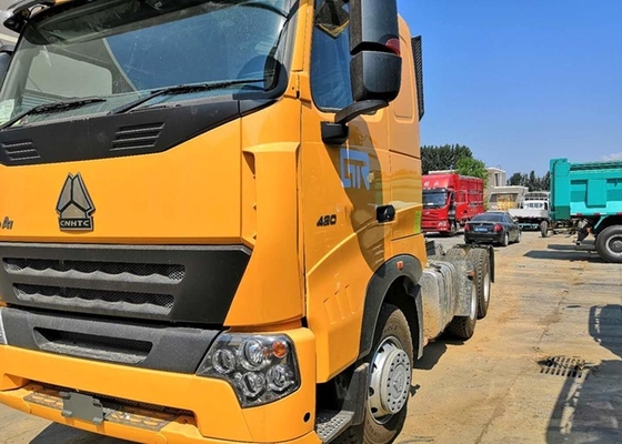 Camion de moteur de HOWO A7 420 HP 6X4/axe avant diesel du camion HF7 de tracteur