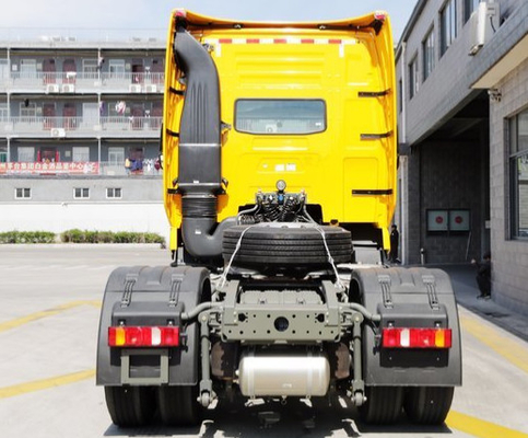 Norme d'émission jaune de l'euro II du camion 290hp de tracteur de Sinotruk 4x2 Howo de couleur