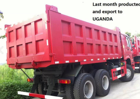 290/336HP camion à benne basculante de l'EURO II Sinotruk Howo 6x4 8-20T dans l'environnement dur