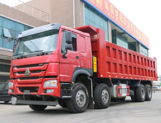 12 norme résistante de l'euro II du camion à benne basculante d'OIN ccc de roue SINOTRUK HOWO 8X4
