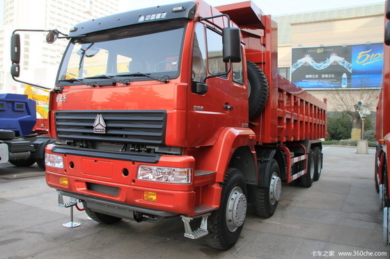Ascenseur ventral modèle de T/camion à benne basculante ascenseur d'avant mini SINOTRUK STEYR 8 par 4 norme de l'EURO II