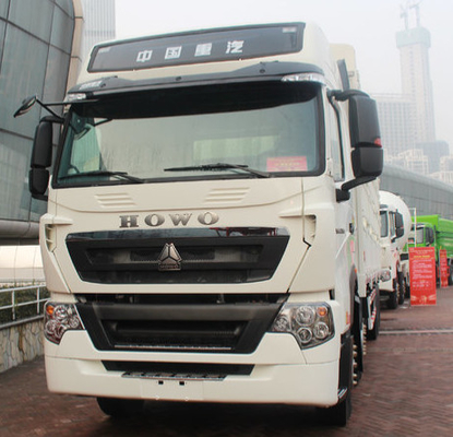 50T camion d'enjeu de boîte de la capacité 450hp SINOTRUK HOWO A7 8x4/camion camion de cargaison