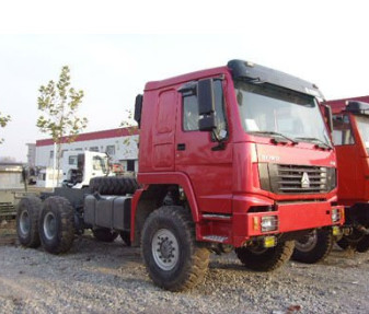 Camion lourd tous terrains 6x6 de cargaison de Sinotruk tout le lecteur ZZ1311M3861V 350hp de roue