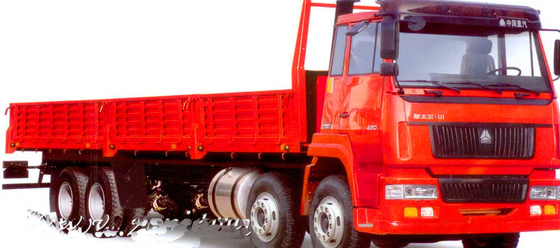 Couleur rouge du camion 8X4 de cargaison de ZZ1316M4669V SINOTRUK STEYR et bleue verte résistante