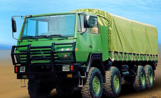Euro 3 camions lourds commerciaux standard de SINOTRUK 8 x 8 toute la commande de roue