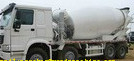 tonne blanche rouge ccc de la couleur 20-60 de camion de mélangeur concret de 16cbm 8x4 Sinotruk HOWO passée