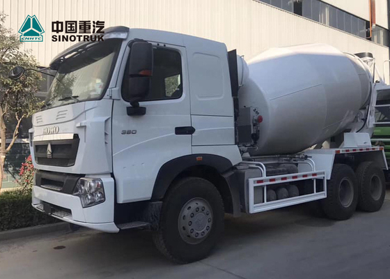 Le mini camion 371HP 6x4 10 concret résistant de l'euro 2 roule 8CBM HOWO A7