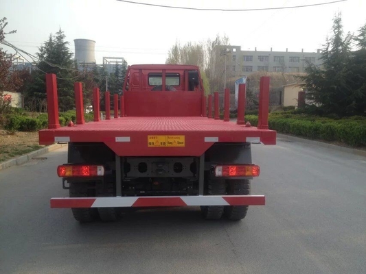 camion 30T 6x4 à plat 10wheels de conteneur de cargaison de 371hp Sinotruk Howo7 avec 1 roue de secours