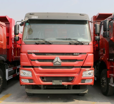 Camion à benne basculante résistant de roue de Sinotruk 6x4 10 avec retourner la plate-forme de corps