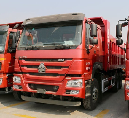 Camion à benne basculante résistant de roue de Sinotruk 6x4 10 avec retourner la plate-forme de corps