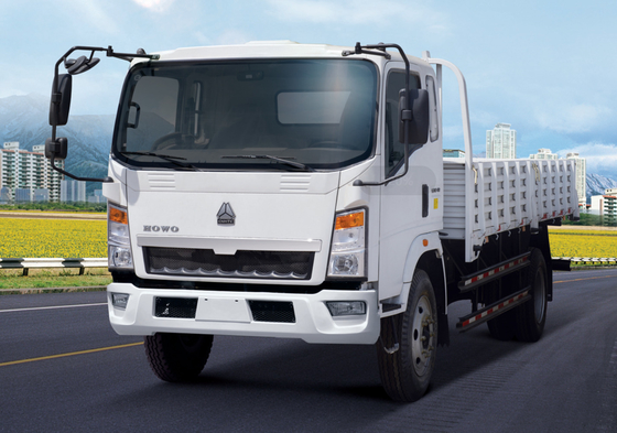 Le message publicitaire de faible puissance de HOWO 4x2 troque l'essieu arrière de la couleur 160hp 8.2t de Brown d'économie de combustible
