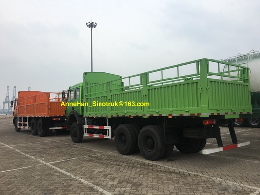 2638 rouleur du camion 6x4 Dix de transport de cargaison de Beiben de la puissance 380hp résistant