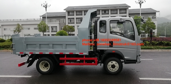 camion léger de nouveau à la benne basculante 5T de camion de Sinotruk Homan 4x2 6tires Euro3 stander d'émission