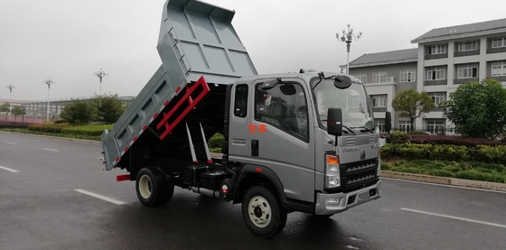 camion léger de nouveau à la benne basculante 5T de camion de Sinotruk Homan 4x2 6tires Euro3 stander d'émission