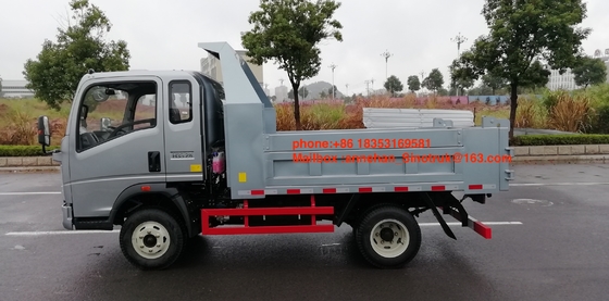 camion léger de nouveau à la benne basculante 5T de camion de Sinotruk Homan 4x2 6tires Euro3 stander d'émission