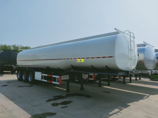 De 3 axes de fioul capacité de réservoir d'axe de camion de remorque semi tri 40 - 60 CBM