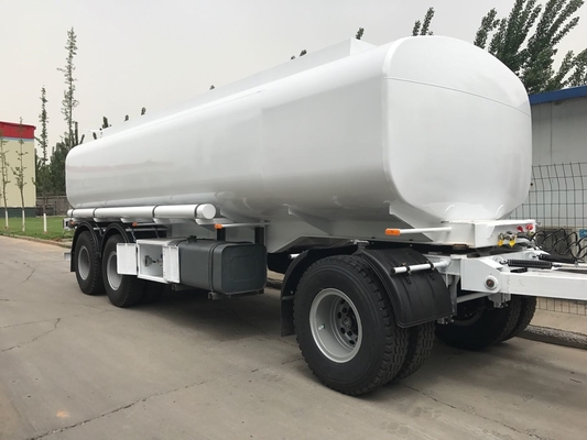 Suspension mécanique de trois d'axes de carburant de bateau-citerne remorques résistantes complètement semi