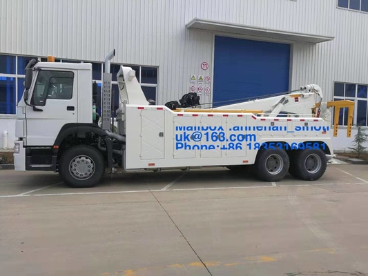 Lhd 10 roule l'euro lourd 2 de dépanneuse de naufrageur de route du camion 6*4 20t-30t de cargaison