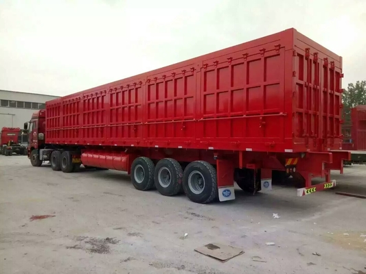 Remorques de Steel Box Van Heavy-duty Semi charge utile maximum 12000*2500*3600mm de 40 tonnes