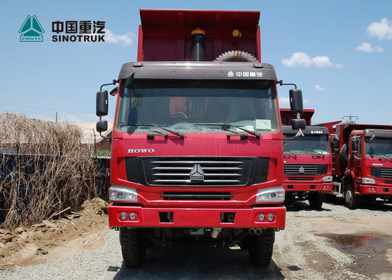 Cylindre de levage courant du camion à benne basculante d'exploitation de SINOTRUK HOWO 371hp 8x4 26CBM HYVA