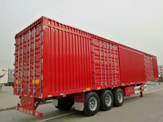 remorques résistantes de capacité de chargement 60T semi pour la cargaison en vrac Tansport