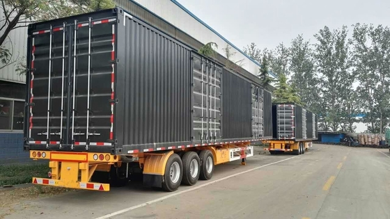 remorques résistantes de capacité de chargement 60T semi pour la cargaison en vrac Tansport
