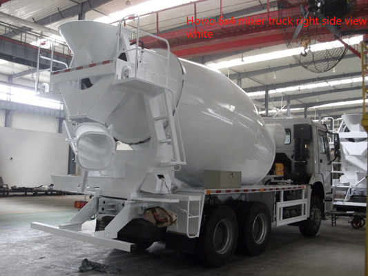 couleur de blanc du réservoir 6x4 Lhd de mélangeur concret de 336hp Sinotruk Howo7 10m3 8m3
