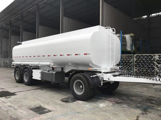 25000 litres de la capacité trois de petit bateau-citerne de carburant d'axes remorque de pleine pour le chargement 40t