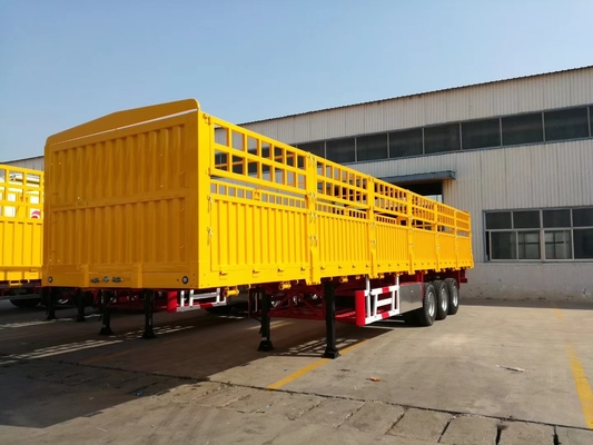 Remorques résistantes de capacité de chargement de 60 T semi pour la cargaison en vrac Tansport