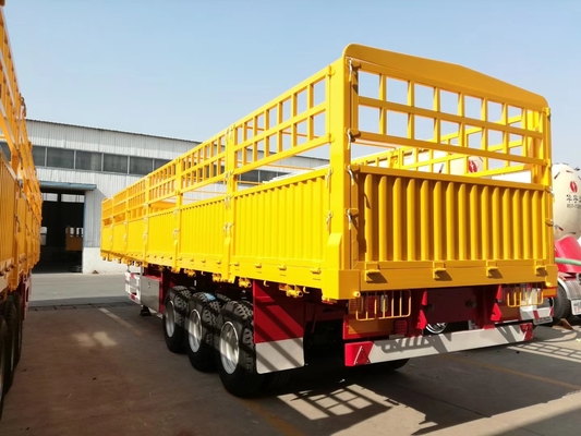 Remorques résistantes de capacité de chargement de 60 T semi pour la cargaison en vrac Tansport