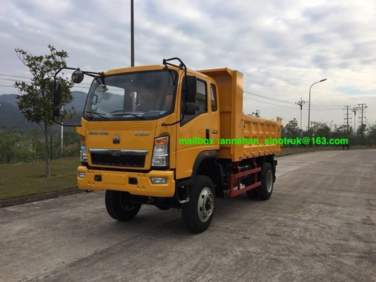 le message publicitaire de faible puissance de Capaicty de charge de 4x4 5-10t troque la marque Euro3 Lhd de Sinotruk